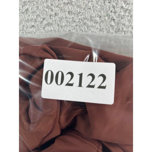 Kona Sol Swimsuit Womens Large Brown Padded Accent One Piece Medium Coverage NWT - Picture 10 of 10